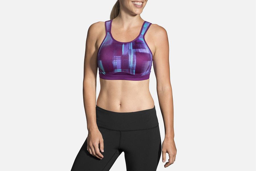 Brooks Maia Women Clothing & Sports Bra Multicolor KZN938502